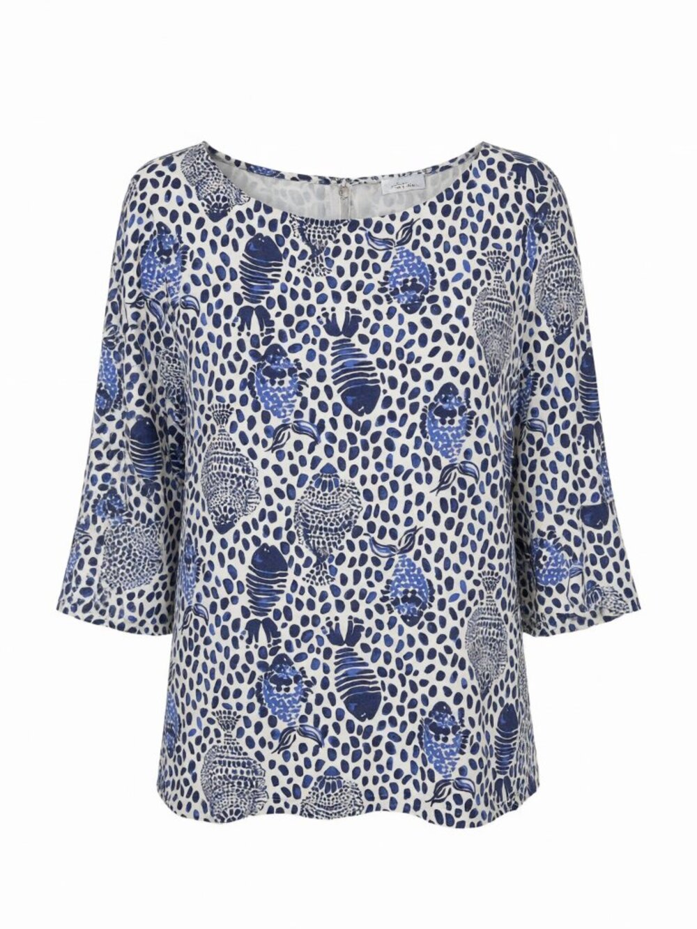 Lilly Pulitzer Women's Relaxed Blouse XL Blue